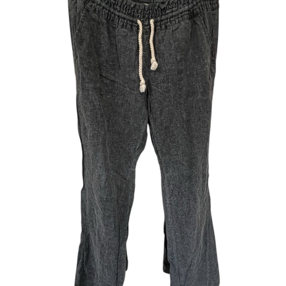 Roxy Pants - Roxy Charcoal Joggers with Drawstring
